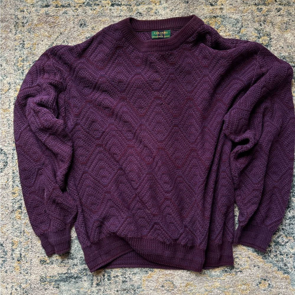 Men's Purple Sweater